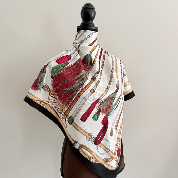 Display #1 Gucci Equestrian Silk Scarf - Picture 3 of 16